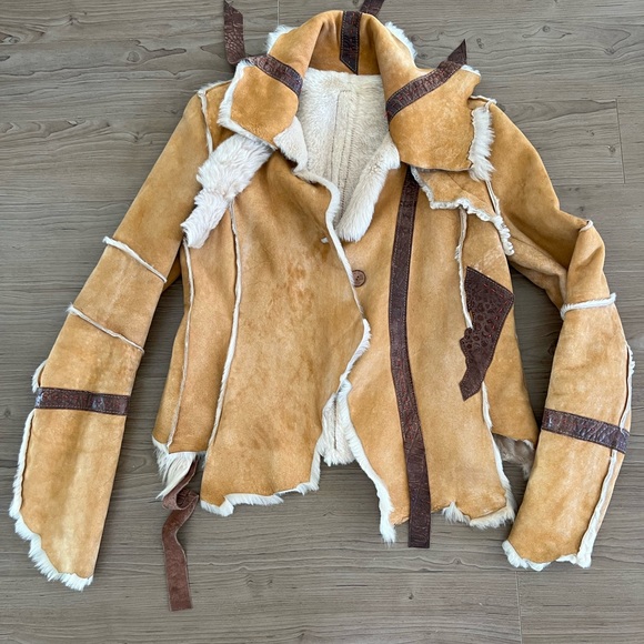 Women’s jacket suede, size S/M - Picture 2 of 9